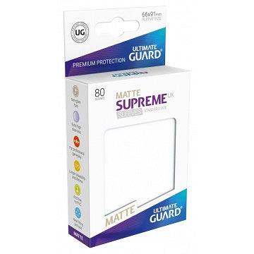 Ultimate Guard Sleeves: Supreme UX Matte Frosted (80)
