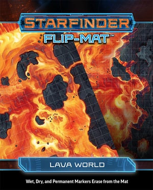 Starfinder Flip-Mat Lava World