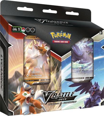 Pokémon Battle Decks Lycanroc Vs Corviknight