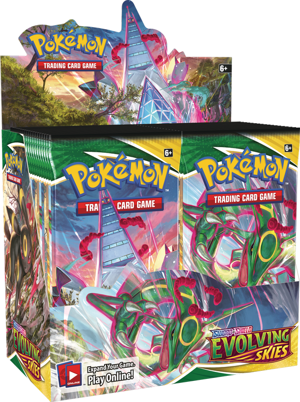 Pokémon Sword & Shield 07 Evolving Skies Booster Box