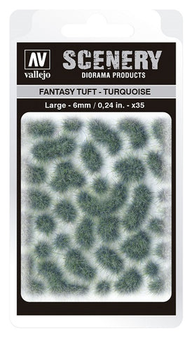 Vallejo: Scenery Large Fantasy Tuft Turquoise