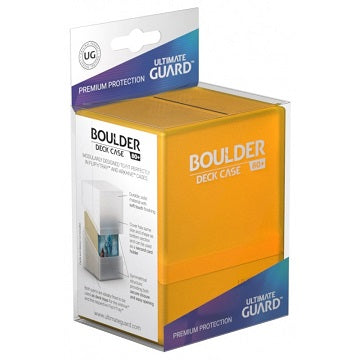 Ultimate Guard Deck Box Boulder 80+ Amber