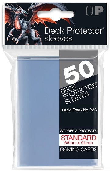 Ultra PRO Sleeves: Deck Protector Solid Clear (50)