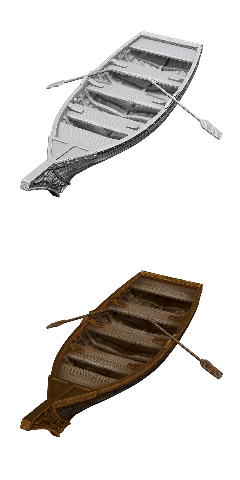 Wizkids Minis 90503 Rowboat and Oars