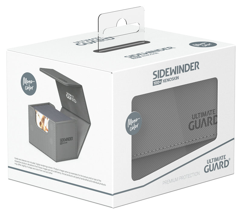 Ultimate Guard Deck Box Sidewinder Monocolor 100+ Grey