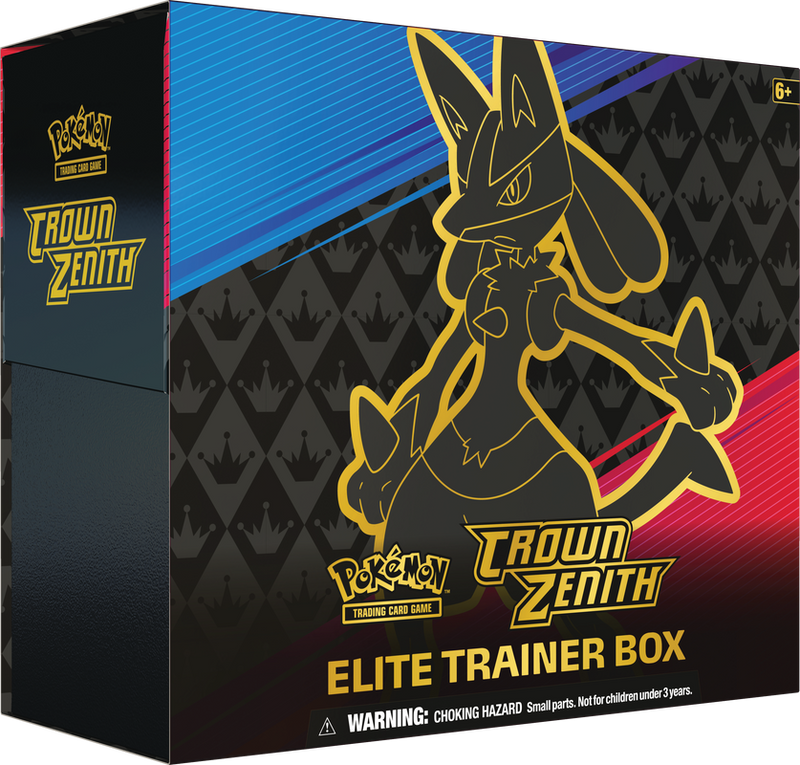 Pokémon Sword & Shield 12.5 Crown Zenith Elite Trainer Box