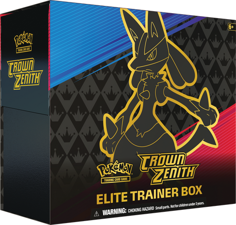 Pokémon Sword & Shield 12.5 Crown Zenith Elite Trainer Box