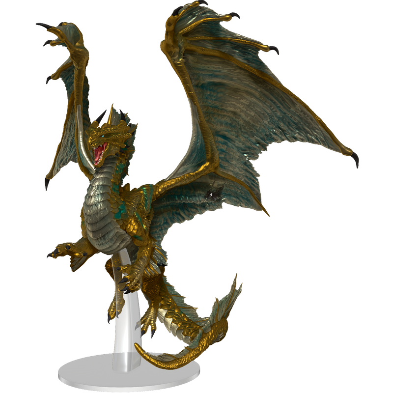 D&D Minis Icons of the Realms Adult Bronze Dragon Premium Figure