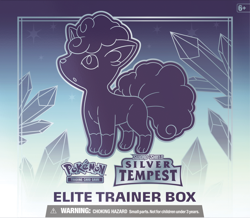 Pokémon Sword & Shield 12 Silver Tempest Elite Trainer Box