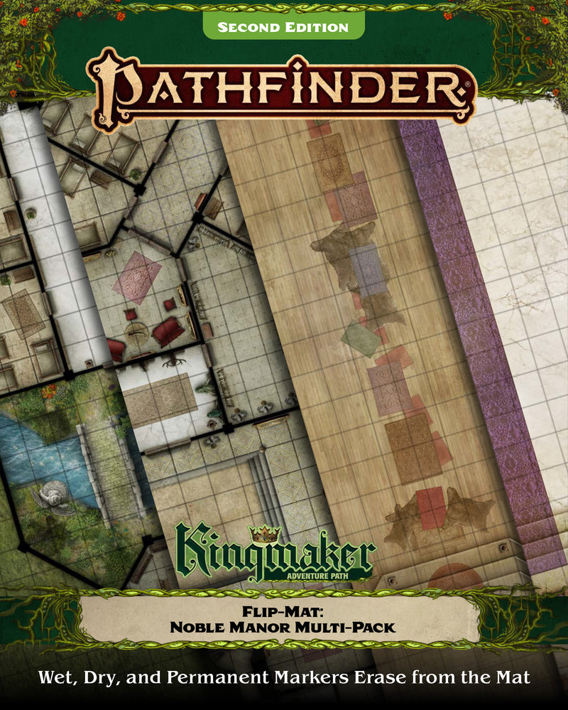 Pathfinder Flip-Mat Kingmaker Noble Manor Multi Pack