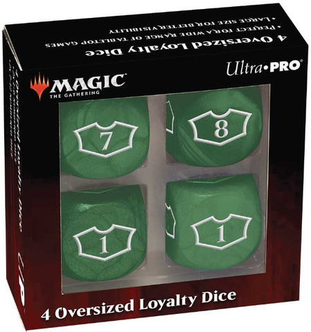 Dice UP Magic the Gathering Deluxe Loyalty Set w/ 7-12 (Forest)