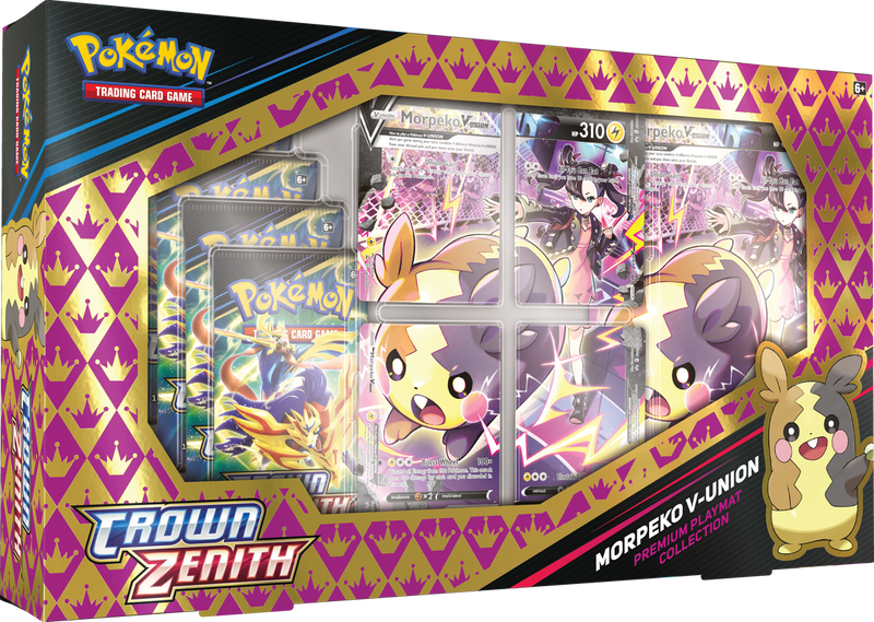 Pokémon Sword & Shield 12.5 Crown Zenith Morpeko Playmat Collection