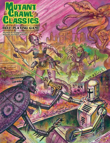 Rpg Mutant Crawl Classics Core Rulebook