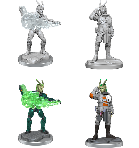 Wizkids Minis Starfinder 90501 Lashunta Male Technomancer