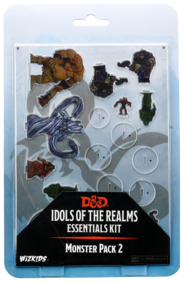 Wizkids D&D Idols of the Realms 2D Minis 94501 Monster Pack 2