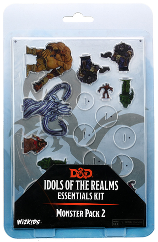 Wizkids D&D Idols of the Realms 2D Minis 94501 Monster Pack 2