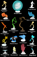 Wizkids Minis D&D 73047 Spell Effects: Arcane And Divine