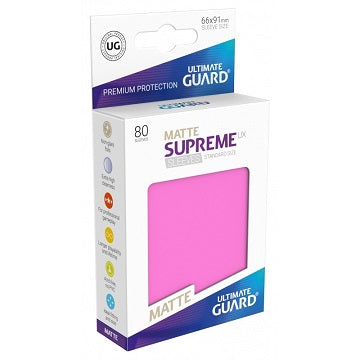 Ultimate Guard Sleeves: Supreme UX Matte Pink (80)