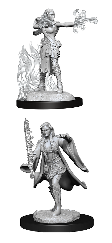 Wizkids Minis D&D 90149 Multiclass Warlock + Sorcerer Female