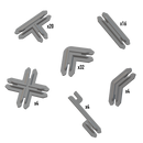 Battle Systems Plastic Terrain Clips - Grey