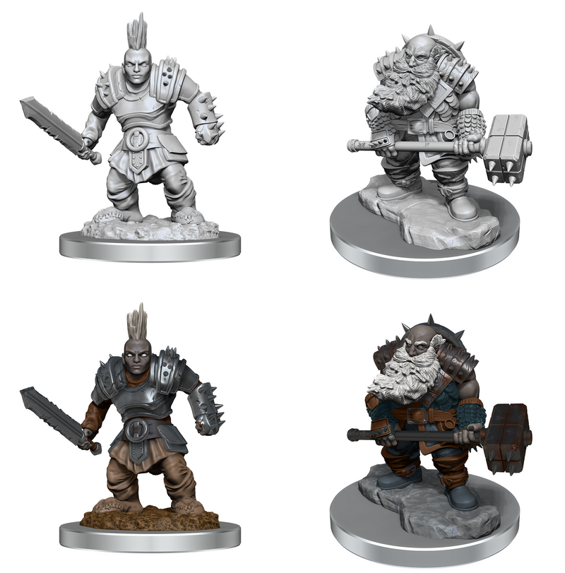 Wizkids Minis D&D 90421 Duergar Fighters