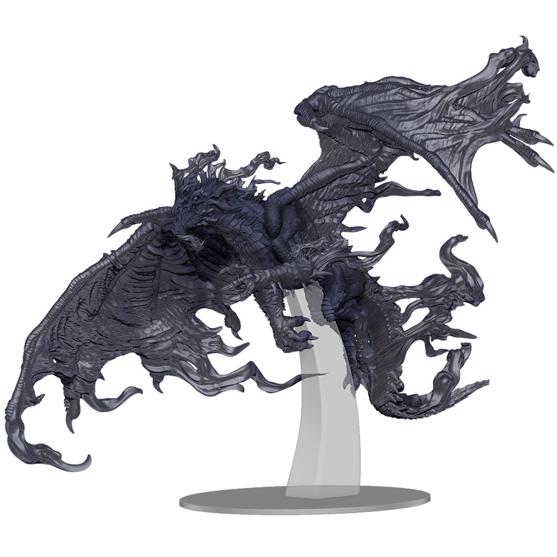 D&D Minis Icons of the Realms : Adult Blue Shadow Dragon