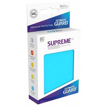 Ultimate Guard Sleeves: Supreme UX Light Blue (80)