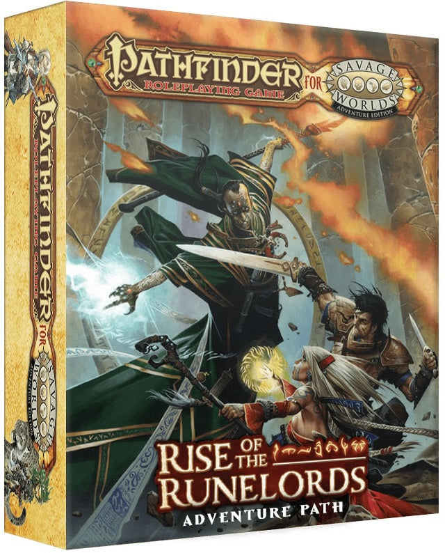 Pathfinder for Savege Worlds Rise of the Runelords Box Set