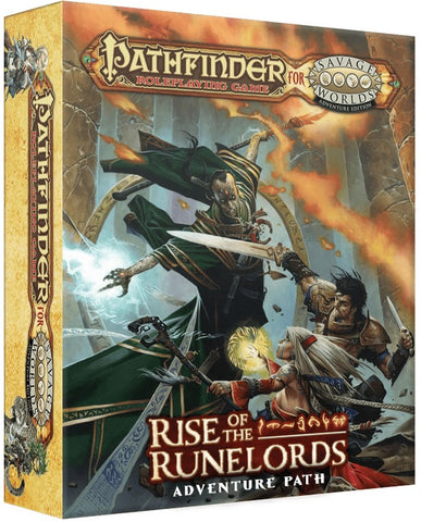 Pathfinder for Savege Worlds Rise of the Runelords Box Set