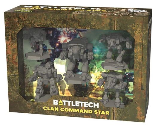 MIN Battletech Clan Command Star