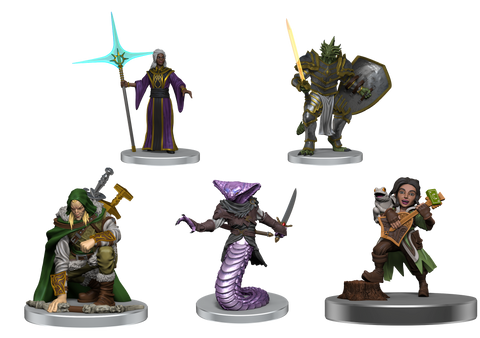 Wizkids D&D Minis MTG Adventures in the Forgotten Realms Adventuring Party Starter