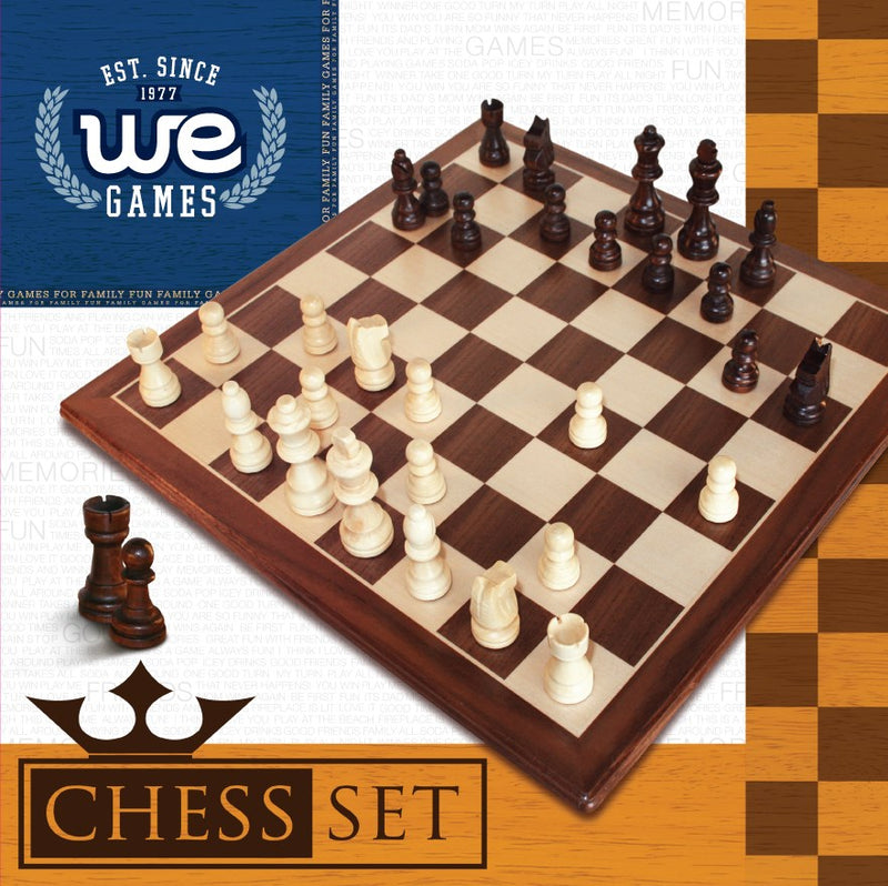 Chess Set 12" Walnut           We11-1412