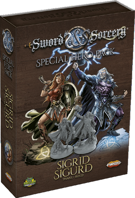 Bg Sword & Sorcery - Thane & Skald Hero Pack