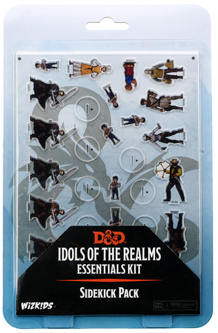 Wizkids D&D Idols of the Realms 2D Minis 94503 Sidekick Pack