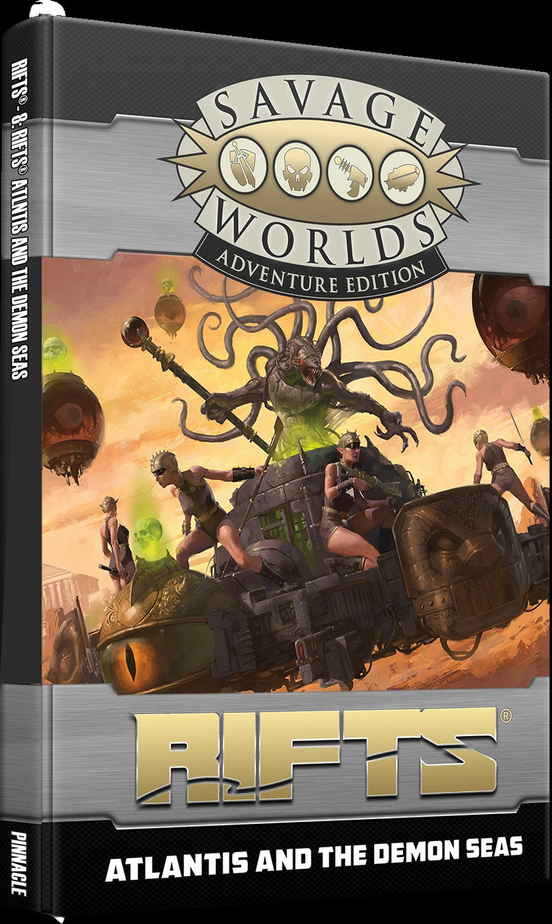 Rpg Savage Worlds Atlantis and Demon Sea
