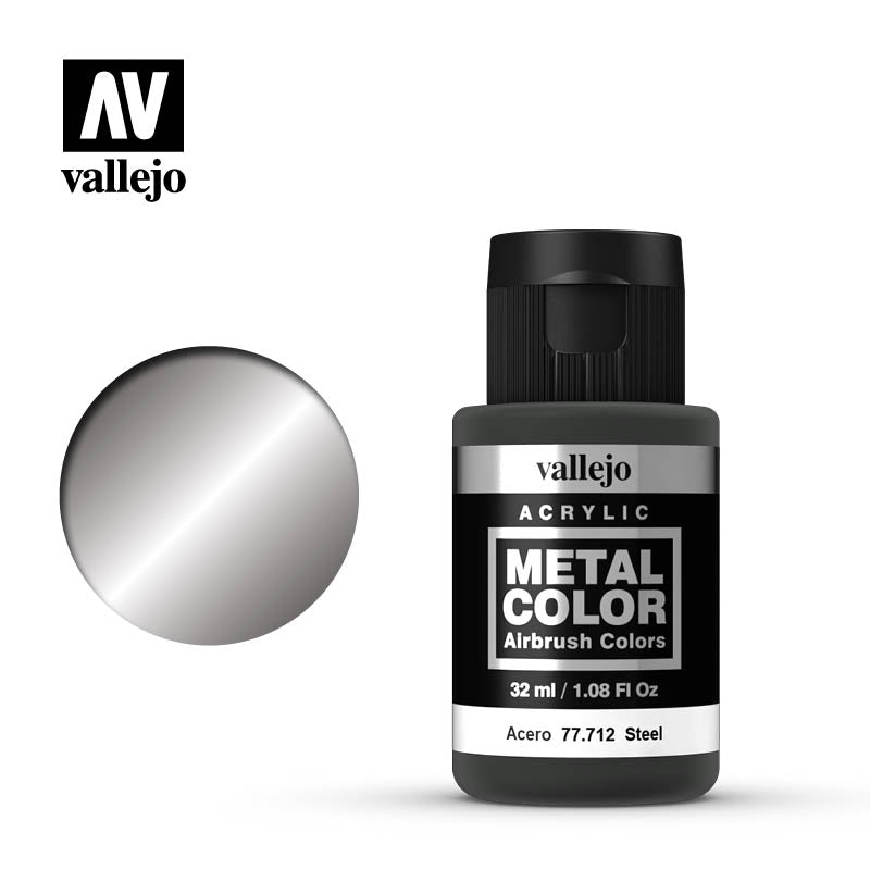 Vallejo Metal Color 32ml Steel