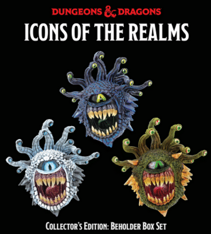 D&D Minis Icons of the Realms Beholder Collector's Box