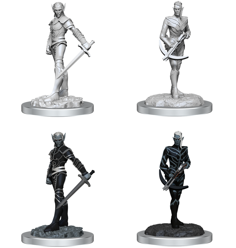 Wizkids Minis D&D 90525 Drow Fighters