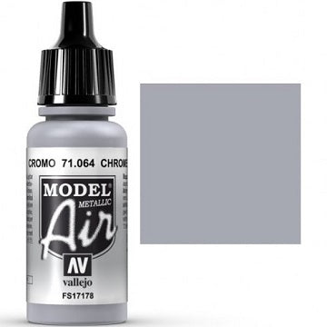 Vallejo Model Air 17ml Chrome