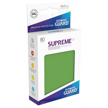 Ultimate Guard Sleeves: Supreme UX Green (80)