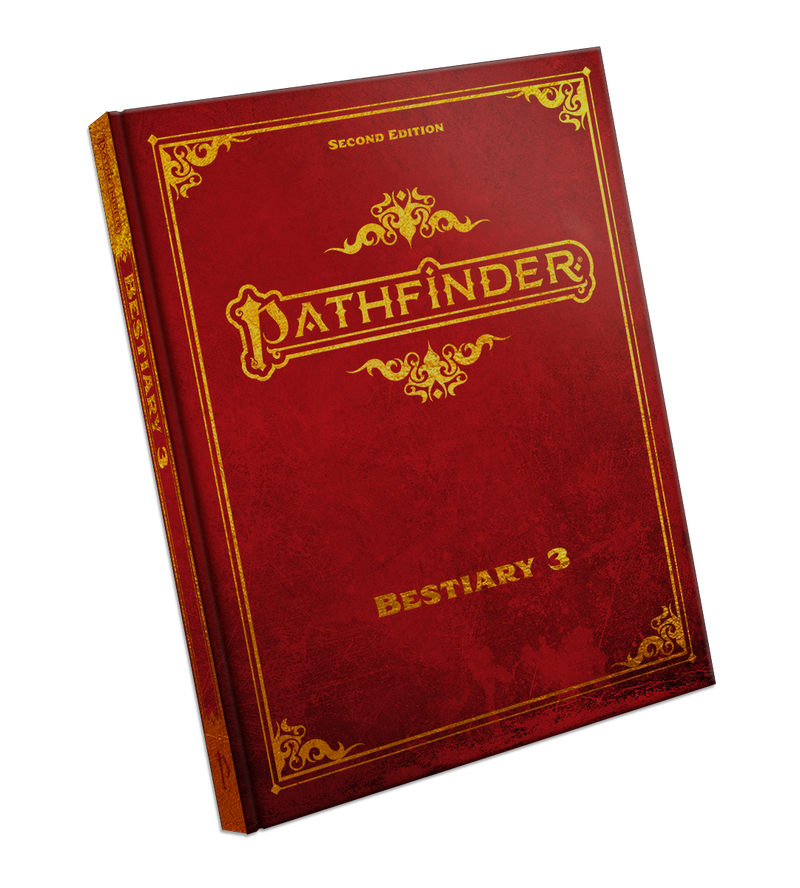 Pathfinder 2E Bestiary 3 Special Edition Hardcover