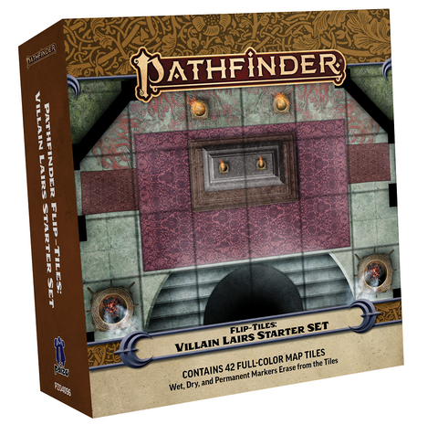 Pathfinder Flip-Tiles Villains Lairs Set