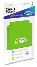 Ultimate Guard Card Dividers - Light Green