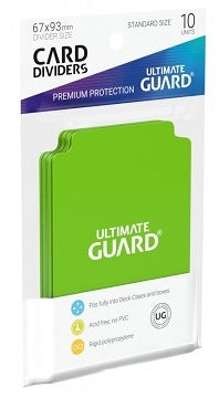 Ultimate Guard Light Green Card Dividers