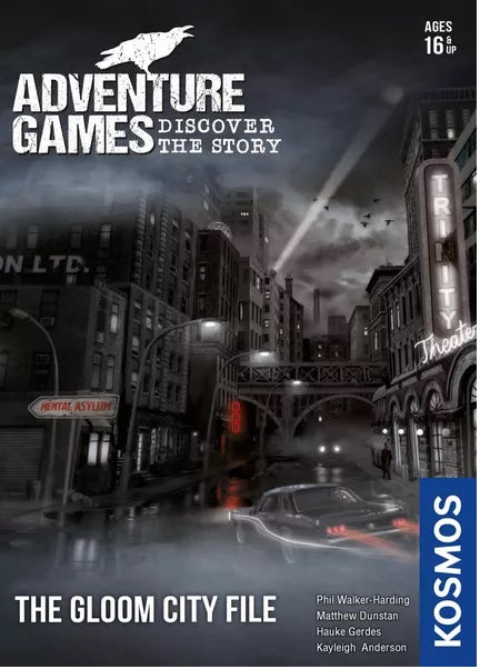 PG Adventure Games: The Gloom City File