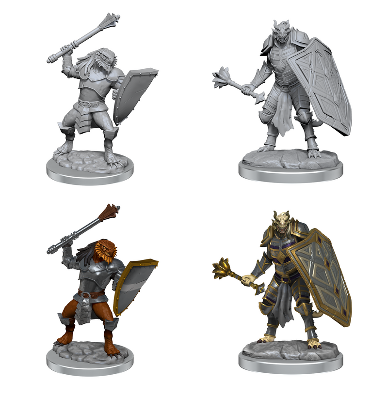 Wizkids Minis D&D 90522 Dragonborn Clerics