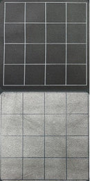 Mat Battlemat Reversible Square 34.5"x48" Black/Gray