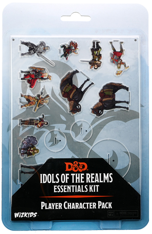 Wizkids D&D Idols of the Realms 2D Minis 94502 Player Character Pack