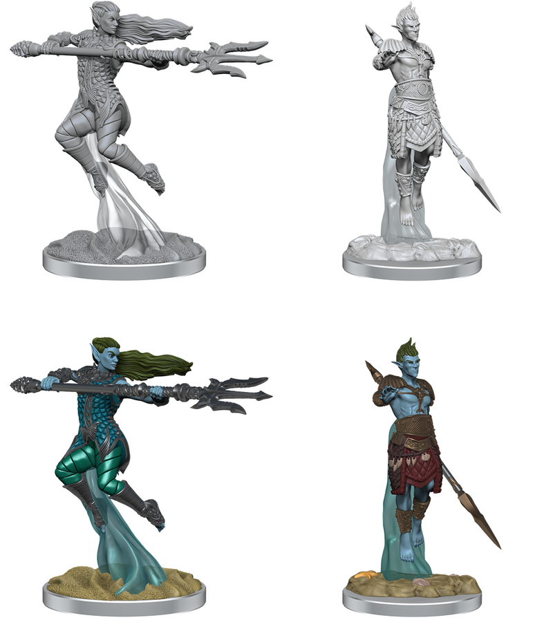 Wizkids Minis D&D 90613 Sea Elf Fighters