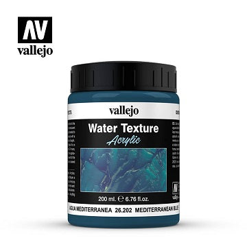 Vallejo Water Effects: Mediterranean Blue 200ml